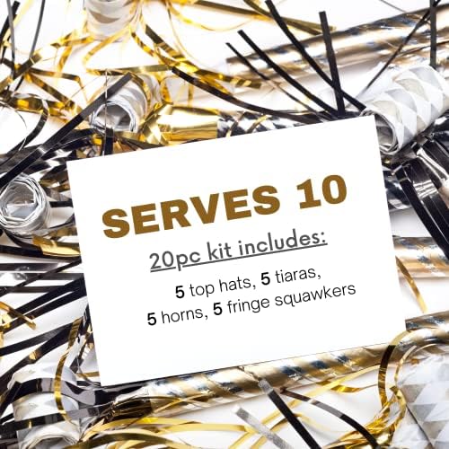 4Es Novelty 20 Pcs New Years Eve Party Supplies 2025