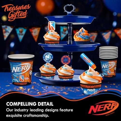 Treasures Gifted Nerf Party Cups 9oz 24 Count
