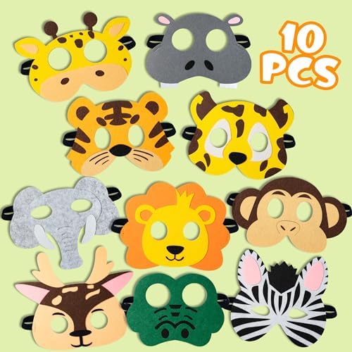 Jungle Safari Party Favors Set 92 PCS for Kids Birthday Gifts