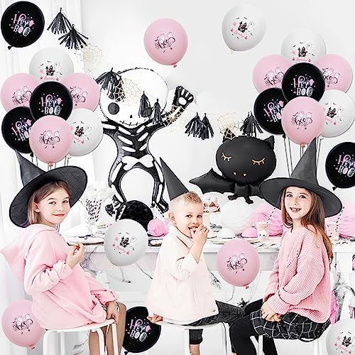 Kreatwow Halloween Balloons 60pcs Set for Parties 3 Styles