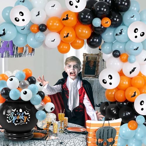 K KUMEED Halloween Balloon Garland Kit