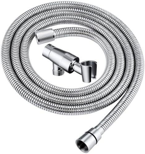 G-Promise All Metal Shower Head Holder with Hose