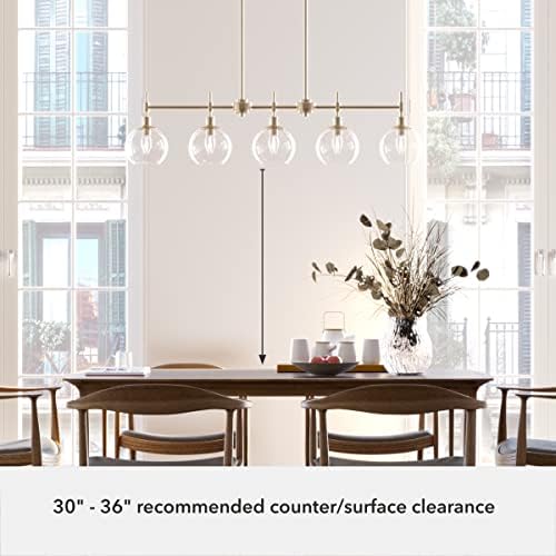 Hunter Xidane 5 Light Alturas Gold Chandelier