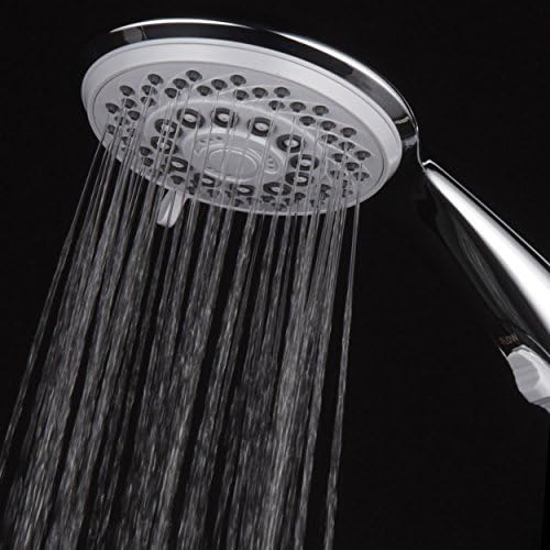 Hotel Spa 7-Setting Handheld Shower Head with Chrome Finish