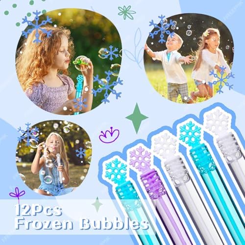 Vanblue Frozen Party Favors 122Pcs Set