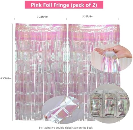 Birthday Decorations Pearl Rainbow Balloon Arch Garland Kit