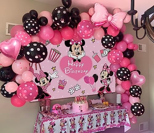 Mouse Birthday Balloon Arch Kit 6x4ft
