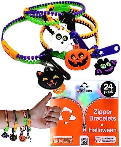 UpBrands 24-Pack Halloween Bracelets for Kids