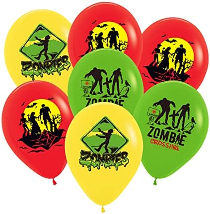 30pcs Zombie Balloons Party Decorations Halloween Party Supplies