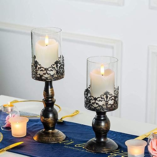 Homemory Flameless Votive Candles with Timer Remote 6 Pack