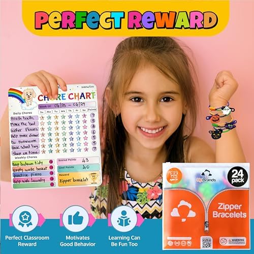 UpBrands 24-Pack Halloween Bracelets for Kids