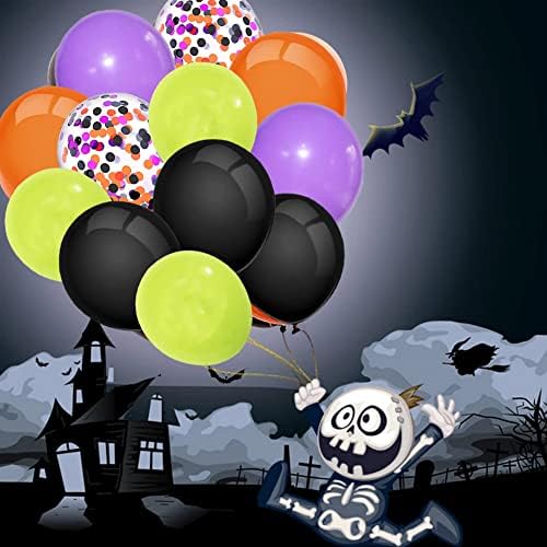 DUILE Halloween Balloons Party Decorations