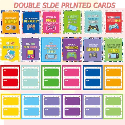 DOEA 12Pcs Video Game Party Favors for Kids