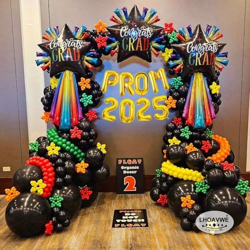 Prom 2025 Gold Balloons 16 Inch Decor