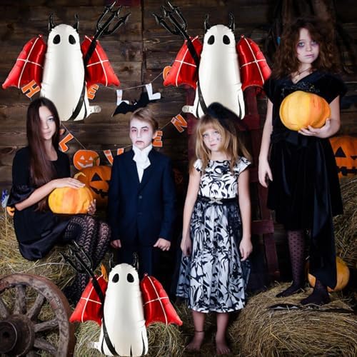 3 Pcs Spooky Halloween Foil Balloons Party Decorations