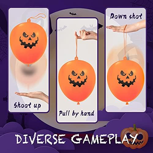 36PCS Halloween Punch Balloons 18in Latex Party Decorations