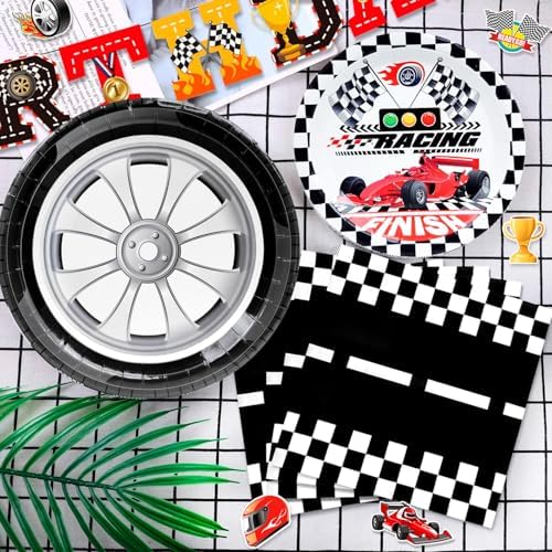 Race Car Birthday Party Decorations Set
