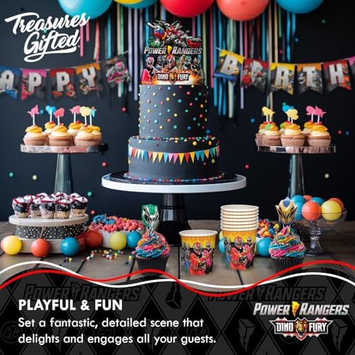Treasures Gifted Power Rangers Party Cups 8ct
