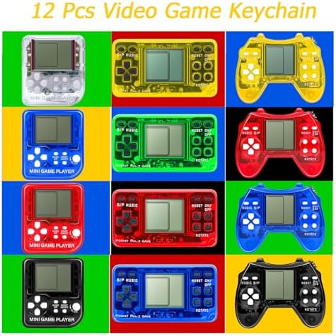 DOEA 12Pcs Video Game Party Favors for Kids