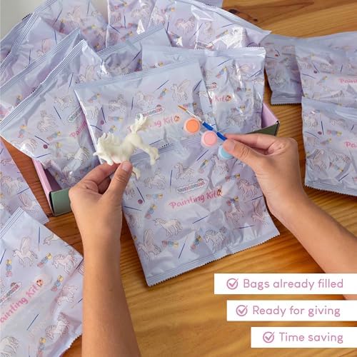 Unicorn Party Favor Painting Kit with 16 Bags