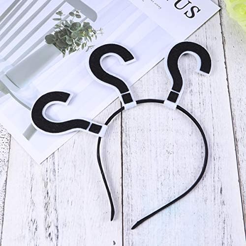 STOBOK Question Mark Headband Party Hat