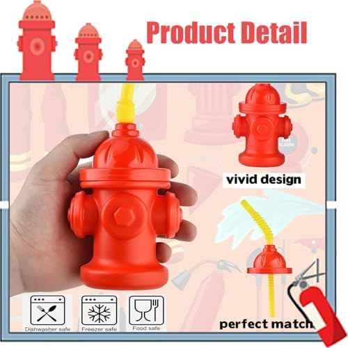 Haundry 16-Pack Fire Hydrant Cups With Lids