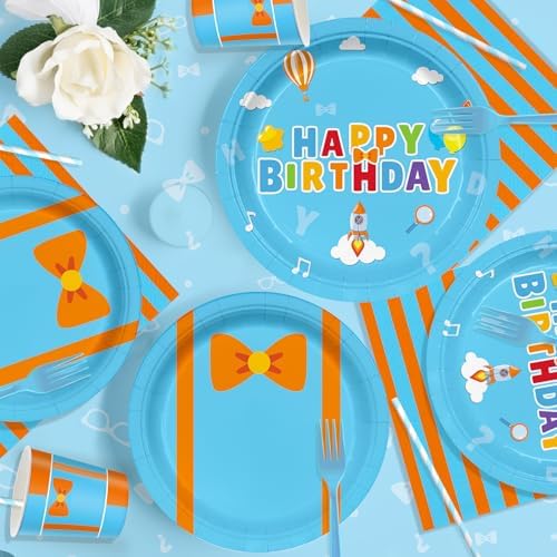 170pcs Cartoon Teacher Party Supplies for 24 Guests