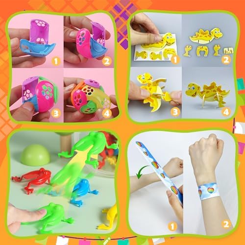 XIPEGPA 65PCS Party Favors Toy Assortment for Classroom Rewards and Birthday Parties
