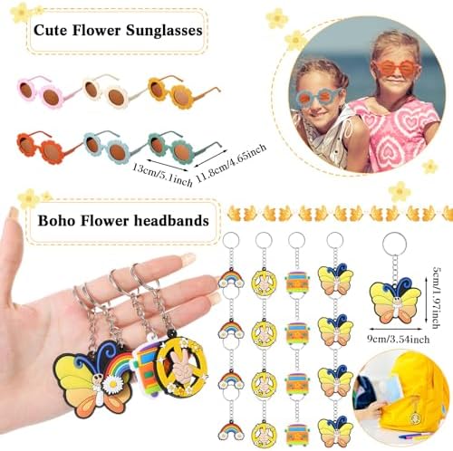 Tenceur 146 Piece Groovy Party Favor Set