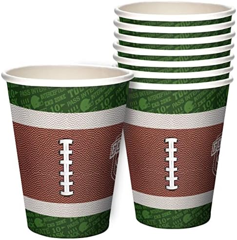 Treasures Gifted Football Cups 16ct