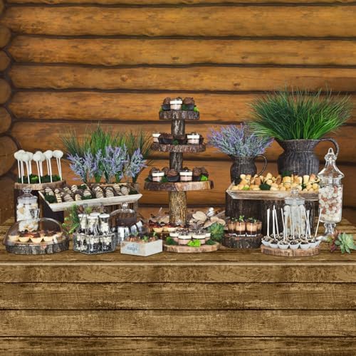 4 Pack Western Tablecloths 54x87 Inch Party Decor