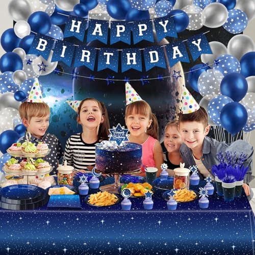 221 Piece Space Galaxy Party Set for 20