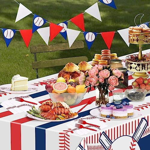 Miucat Baseball Party Decorations for 24 Guests