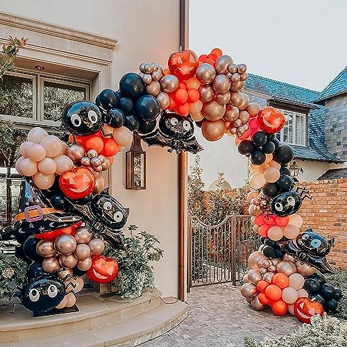 Halloween Balloon Arch Garland Kit 144PCS