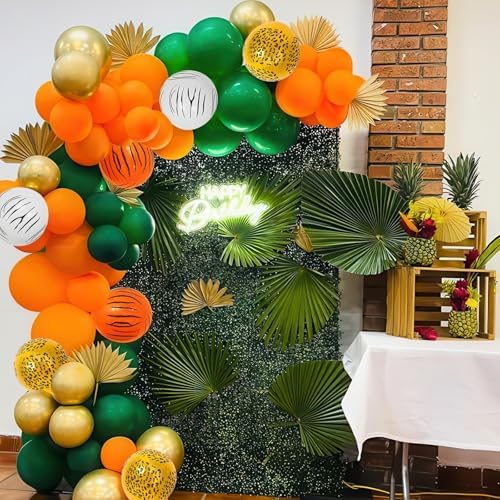 Jungle Safari Balloons Set 12 Inch Decorations
