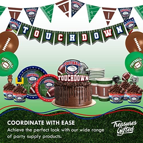 Treasures Gifted Football Cups 16ct