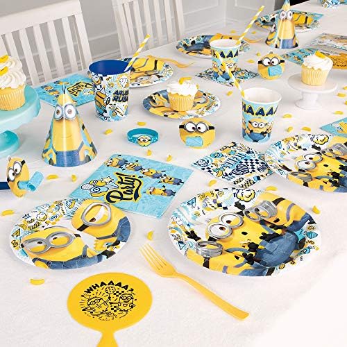 Unique Minions 2 Party Multicolor Paper Cups 8 Pack