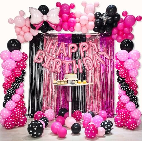 Cartoon Mouse Birthday Decor Kit - 213 Pcs