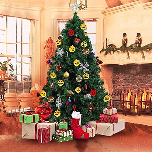 OHill 60-Pack Mini Plush Emoticon Keychain