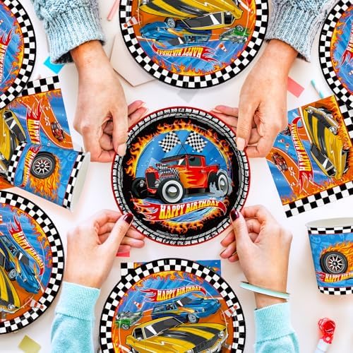 194pcs Race Car Party Decor Set for Kids