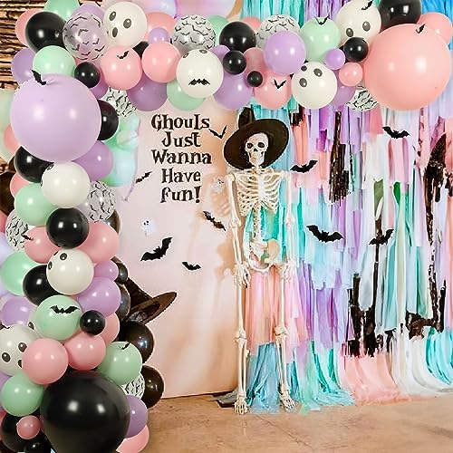 Halloween Balloon Arch Garland Kit for Parties
