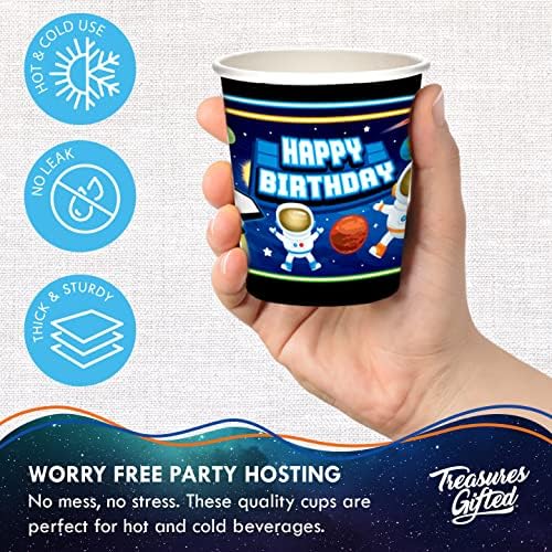 Treasures Gifted Outer Space Paper Cups 24 Count