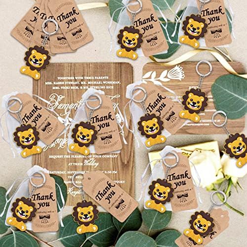 CiciBear 60 Piece Lion Party Favor Pack