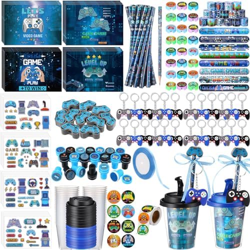 110 Pcs Video Game Party Favor Set