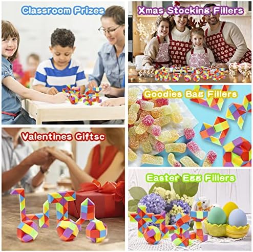 Ganowo 30pcs Party Favors Mini Twist Puzzle