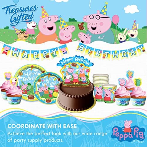 Treasures Gifted Peppa Pig Paper Cups 16 Count 9 Oz