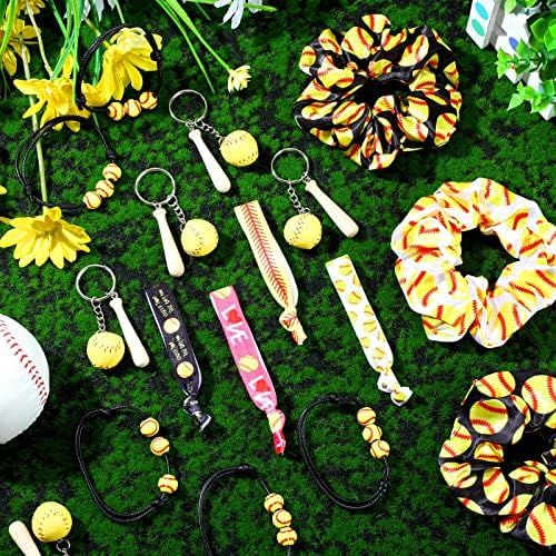 Jexine 48 Pcs Softball Party Favor Set
