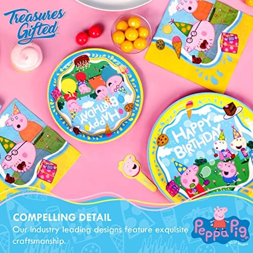 Treasures Gifted Peppa Pig Paper Cups 16 Count 9 Oz