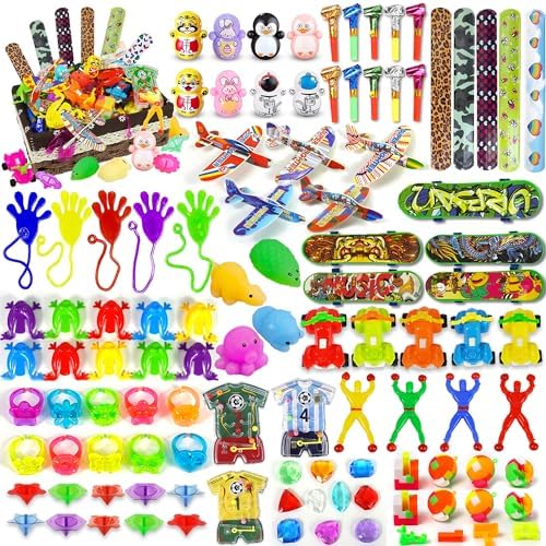 Tazimi 100PCS Party Favors Toy Assortment Goodie Bags