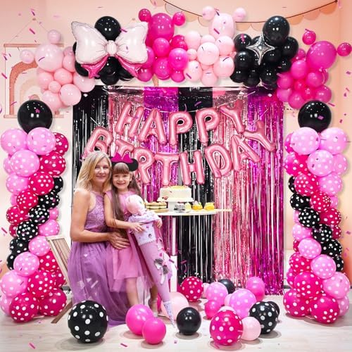 Cartoon Mouse Birthday Decor Kit - 213 Pcs